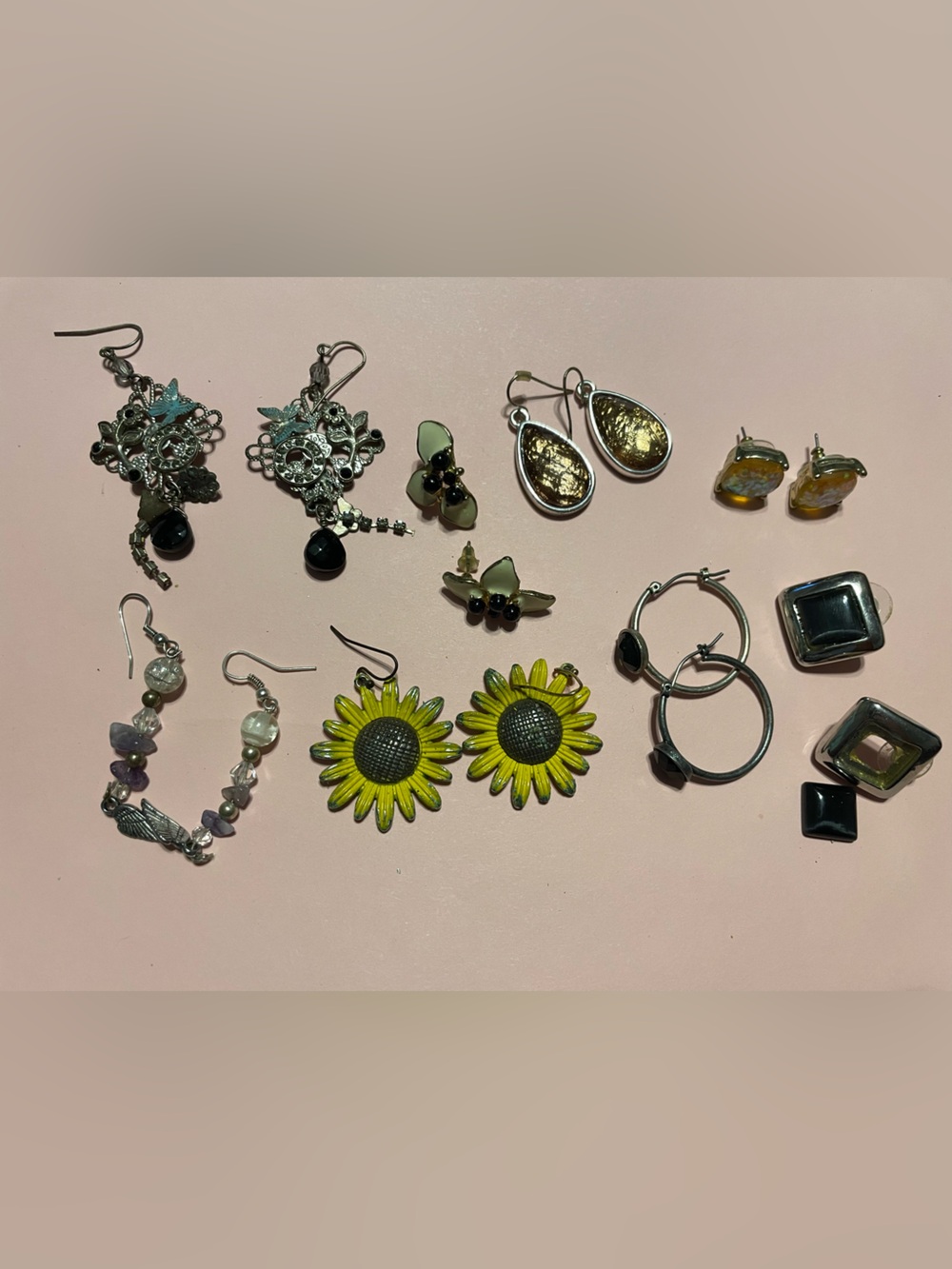 Costume Pierced Earrings Lot #7738